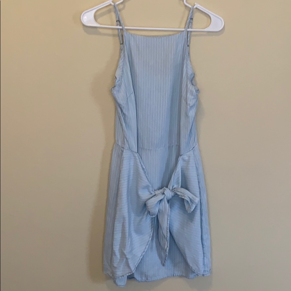 Soft Denim Mini Dress